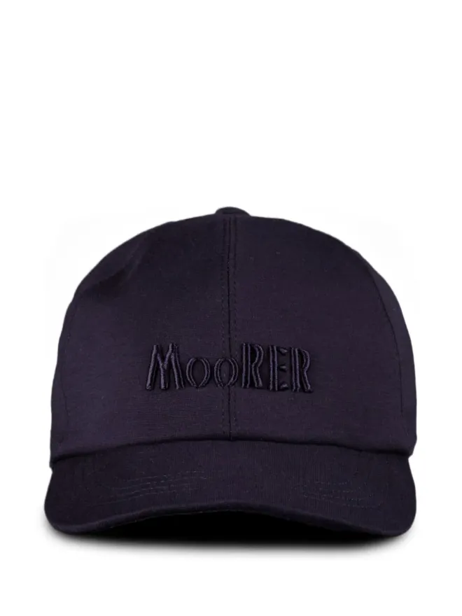 Moorer Moorer 刺繍ロゴ ベースボールキャップの商品画像