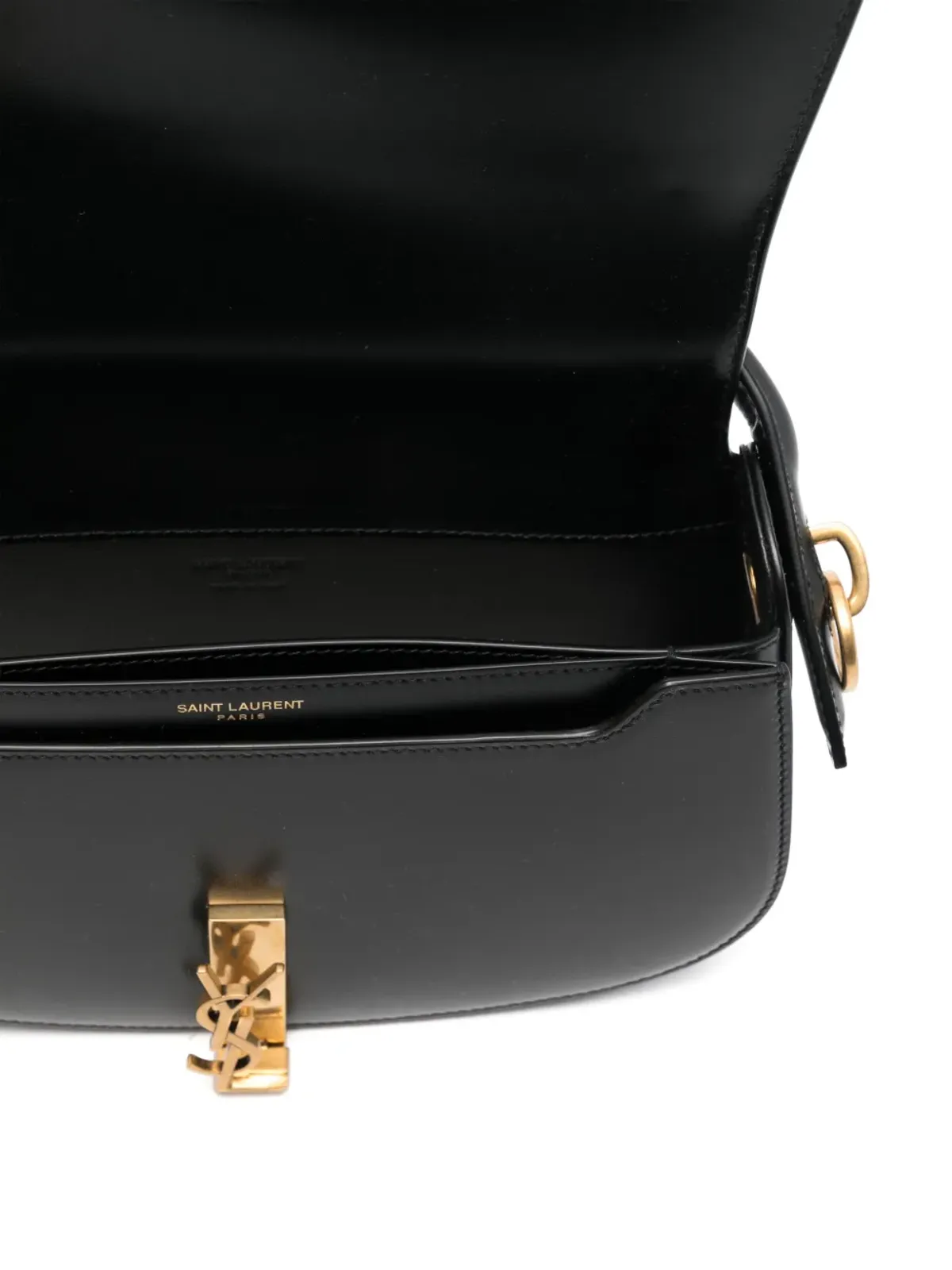 Saint Laurent ヴォルテール トートバッグ - ブラック - 画像5