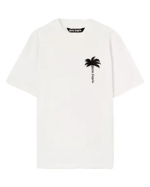 Palm Angels ザ・パーム コットン Tシャツ - ホワイト - サムネイル1