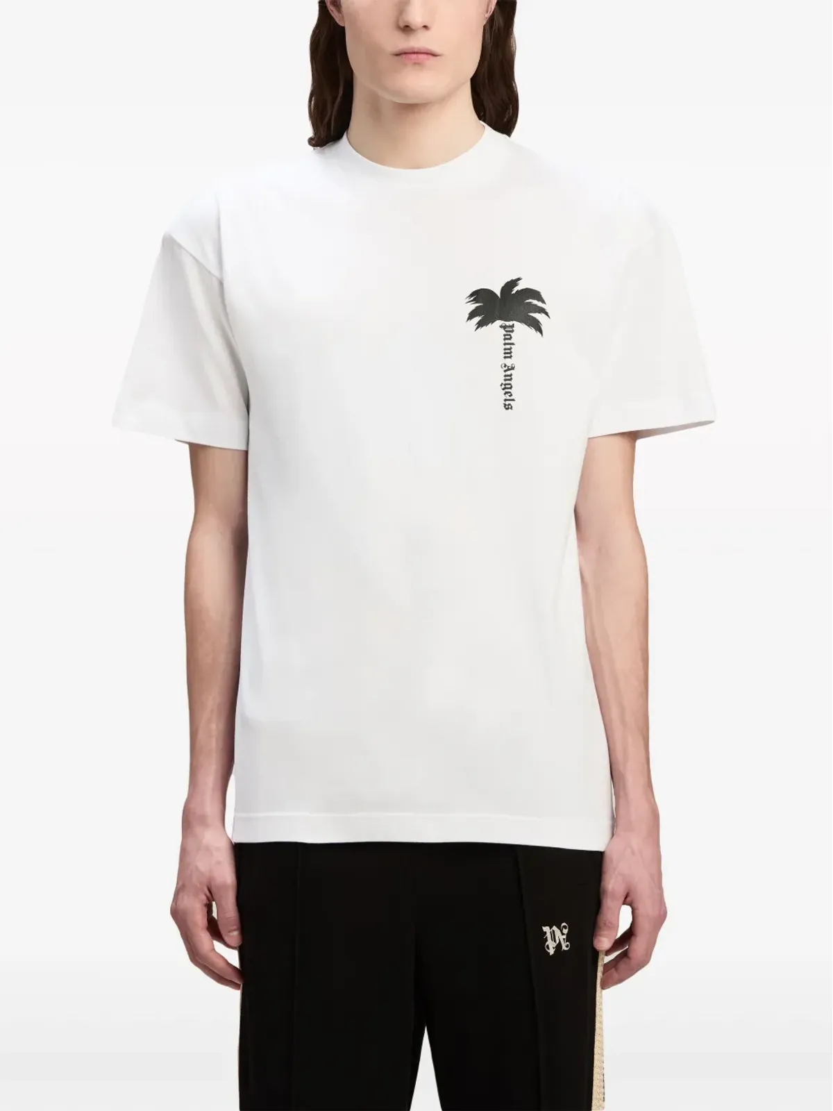 Palm Angels ザ・パーム コットン Tシャツ - ホワイト - 画像3