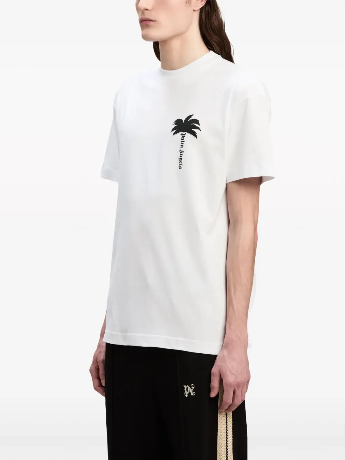 Palm Angels ザ・パーム コットン Tシャツ - ホワイト - 画像4