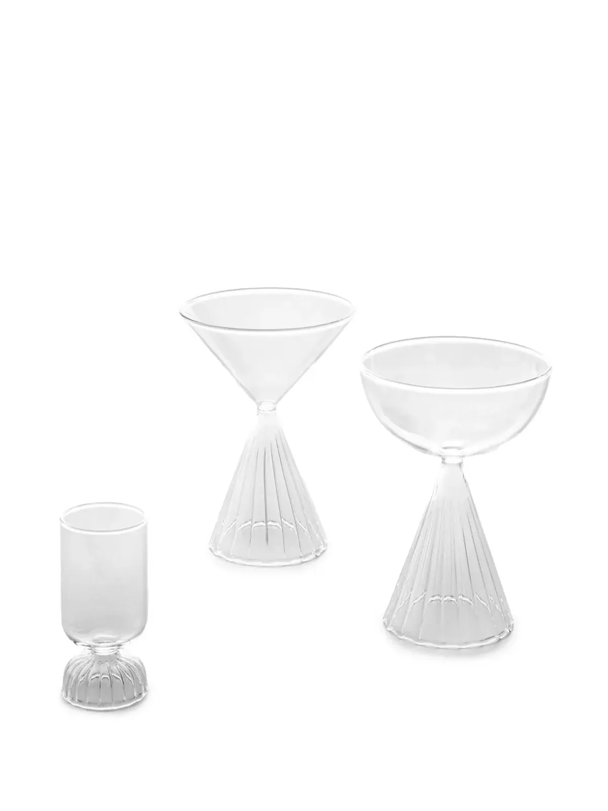 Ichendorf Milano ツータ ファセット マティーニグラス（6客セット）- ホワイト - 画像3