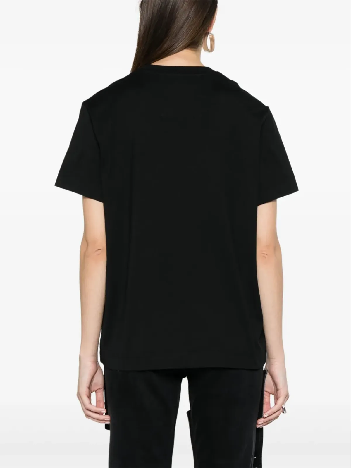 Givenchy 4G Flowers-print コットンTシャツ - ブラック - 画像4