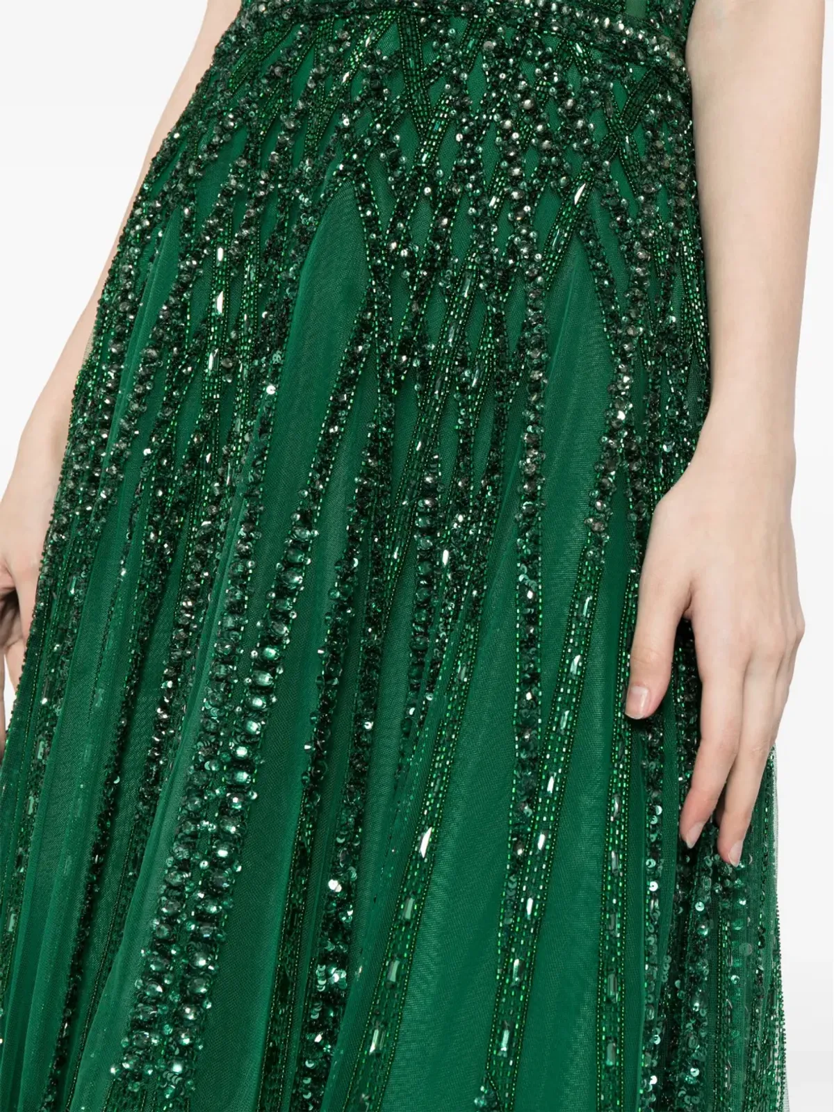 Zuhair Murad ビーズ刺繍コルセットガウン - 画像5