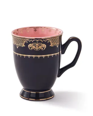 POLSPOTTEN Grandpa porcelain mugs (set of four) - Black - サムネイル4