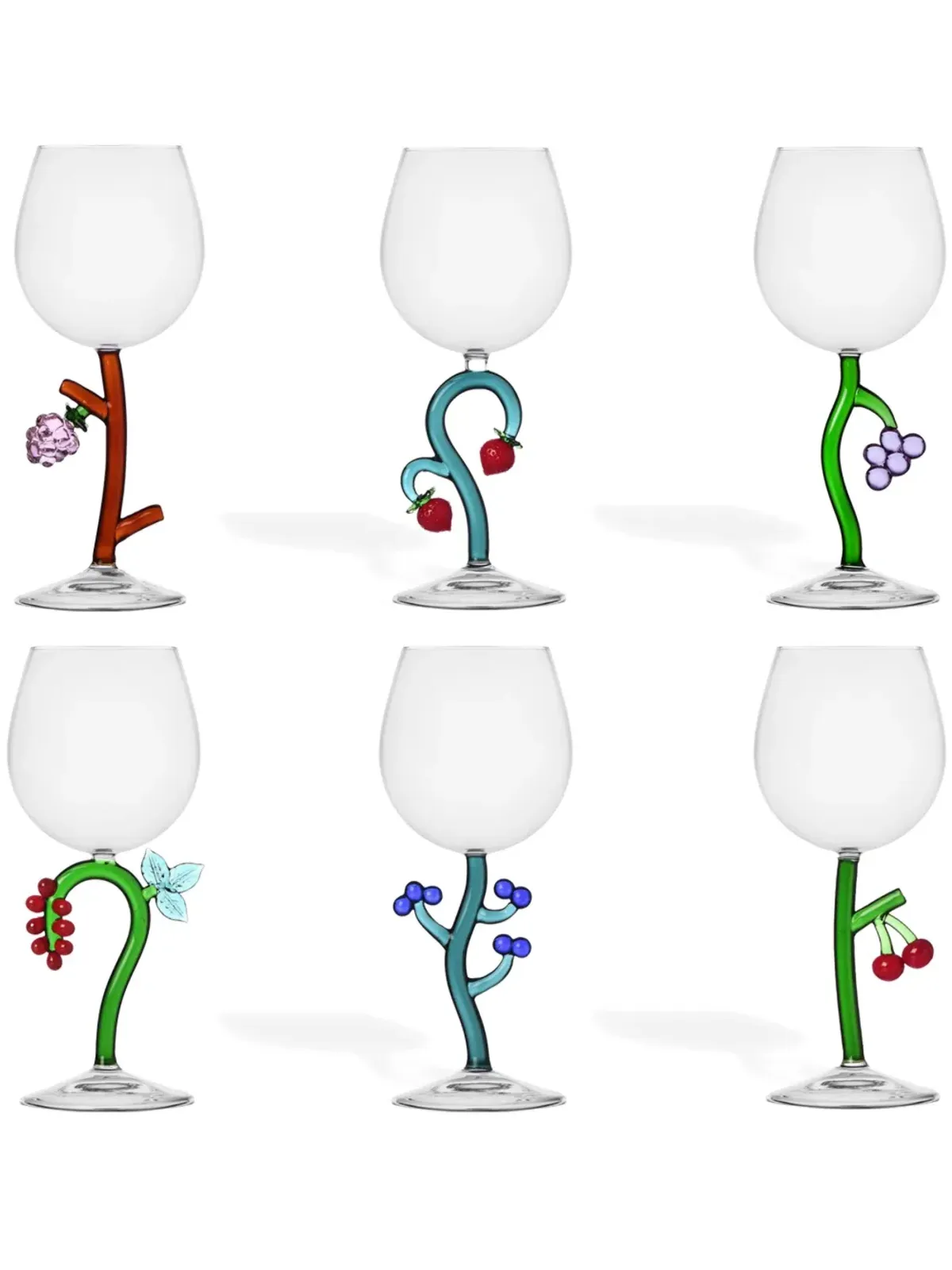 Ichendorf Milano Fruits and Flowers stem glasses - 画像1
