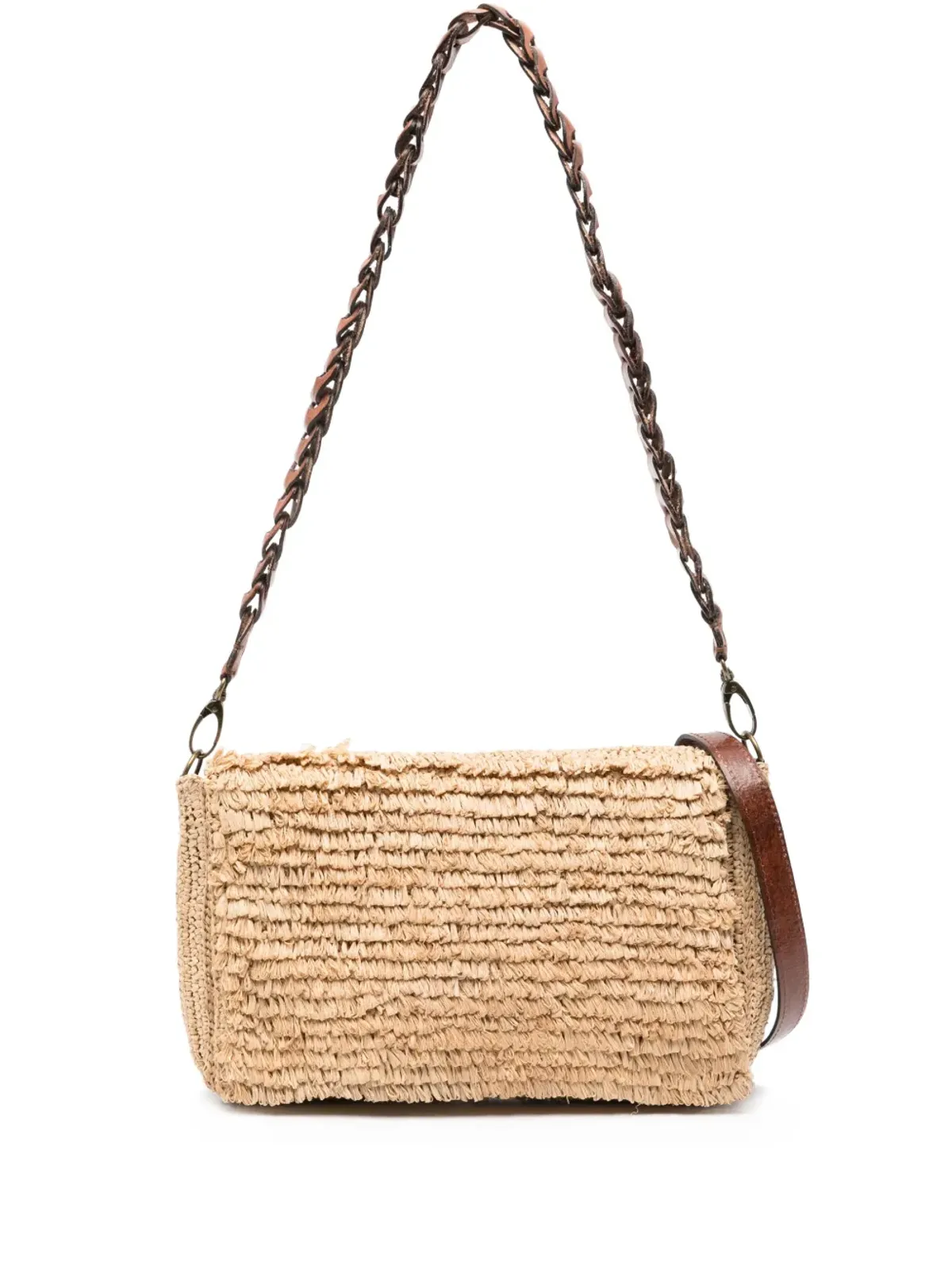 IBELIV Hafa raffia shoulder bag - 画像1