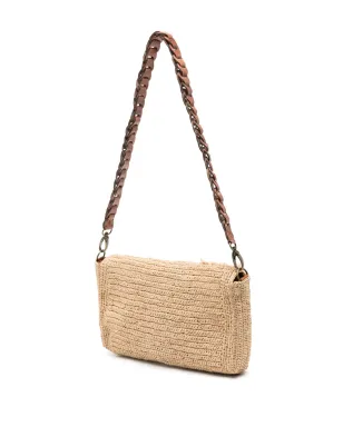 IBELIV Hafa raffia shoulder bag - サムネイル3