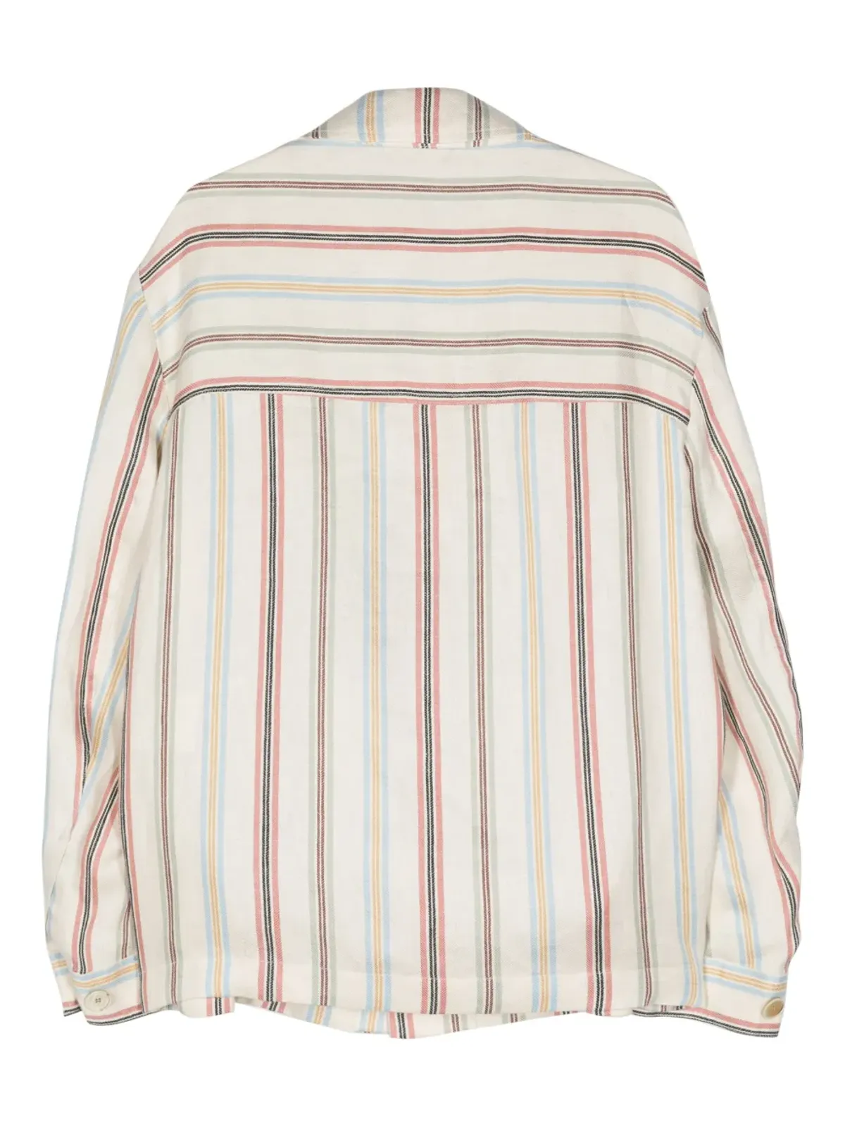 ETRO ストライプ ヘリンボーン シャツ - 画像2
