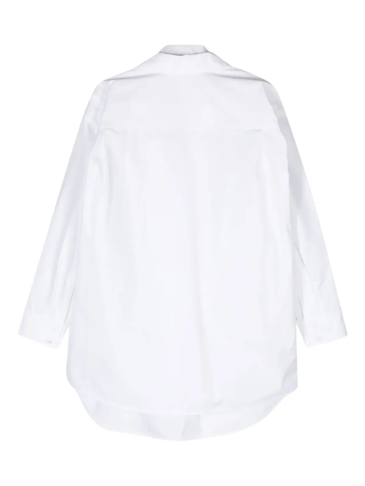 Jil Sander レイヤードコットンシャツ - ホワイト - 画像2