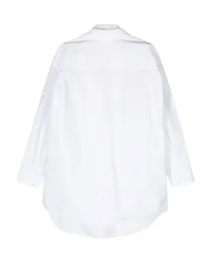 Jil Sander レイヤードコットンシャツ - ホワイト - サムネイル2