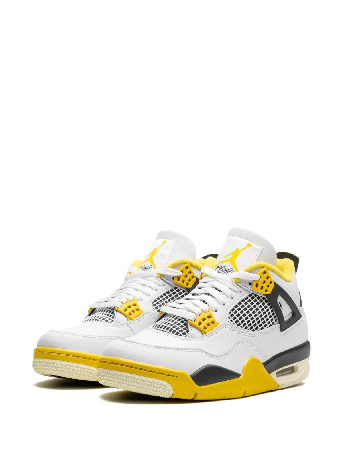Jordan エアジョーダン 4「Vivid Sulfur」スニーカー - ホワイト - 画像5