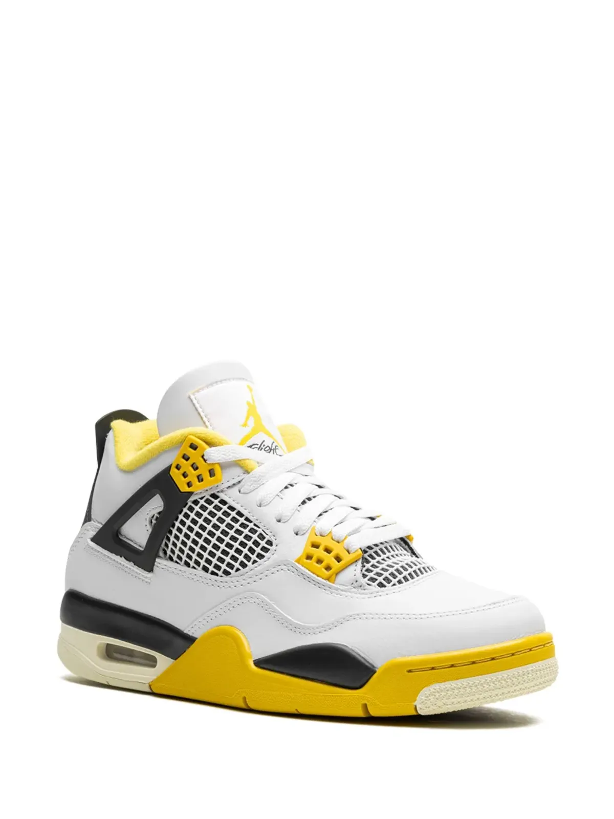Jordan エアジョーダン 4「Vivid Sulfur」スニーカー - ホワイト - 画像2