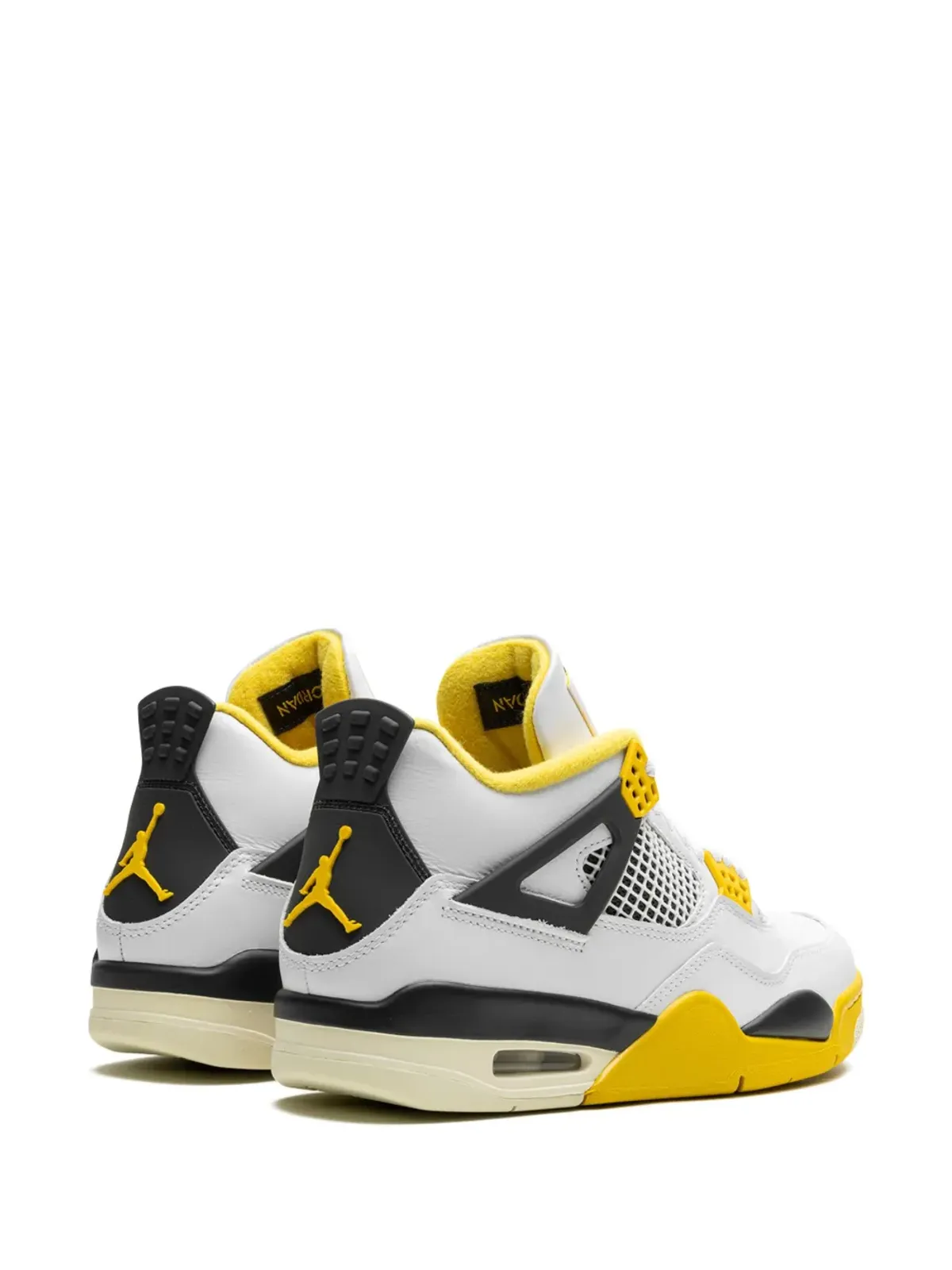 Jordan エアジョーダン 4「Vivid Sulfur」スニーカー - ホワイト - 画像3