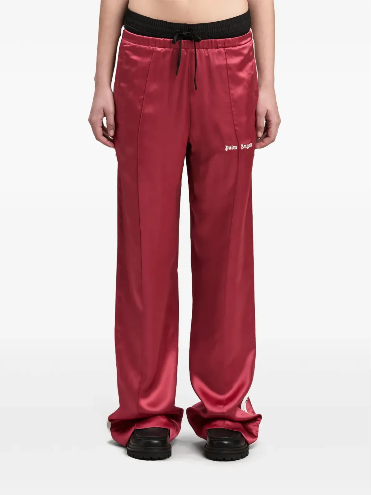 Palm Angels ロゴ フルイド トラックパンツ - 画像3