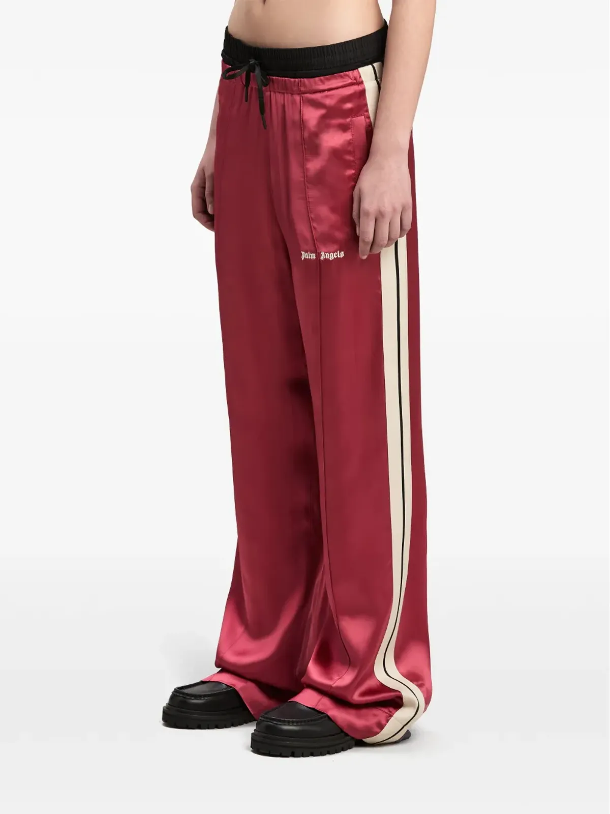 Palm Angels ロゴ フルイド トラックパンツ - 画像4