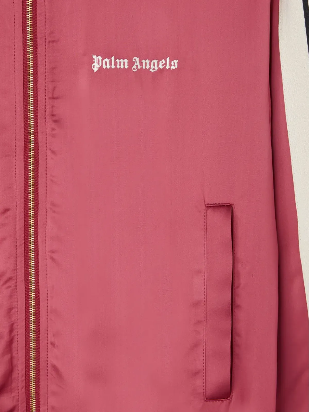 Palm Angels ロゴプリント ボンバー ジャケット - ピンク - 画像3