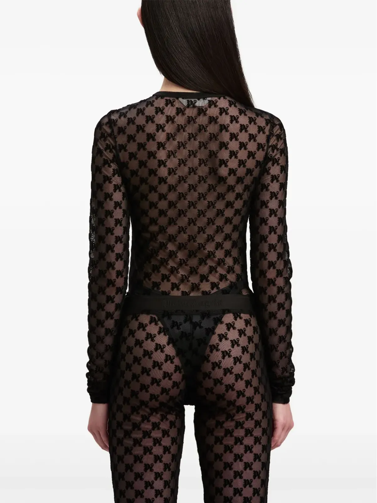 Palm Angels モノグラム柄のトップス - 画像5
