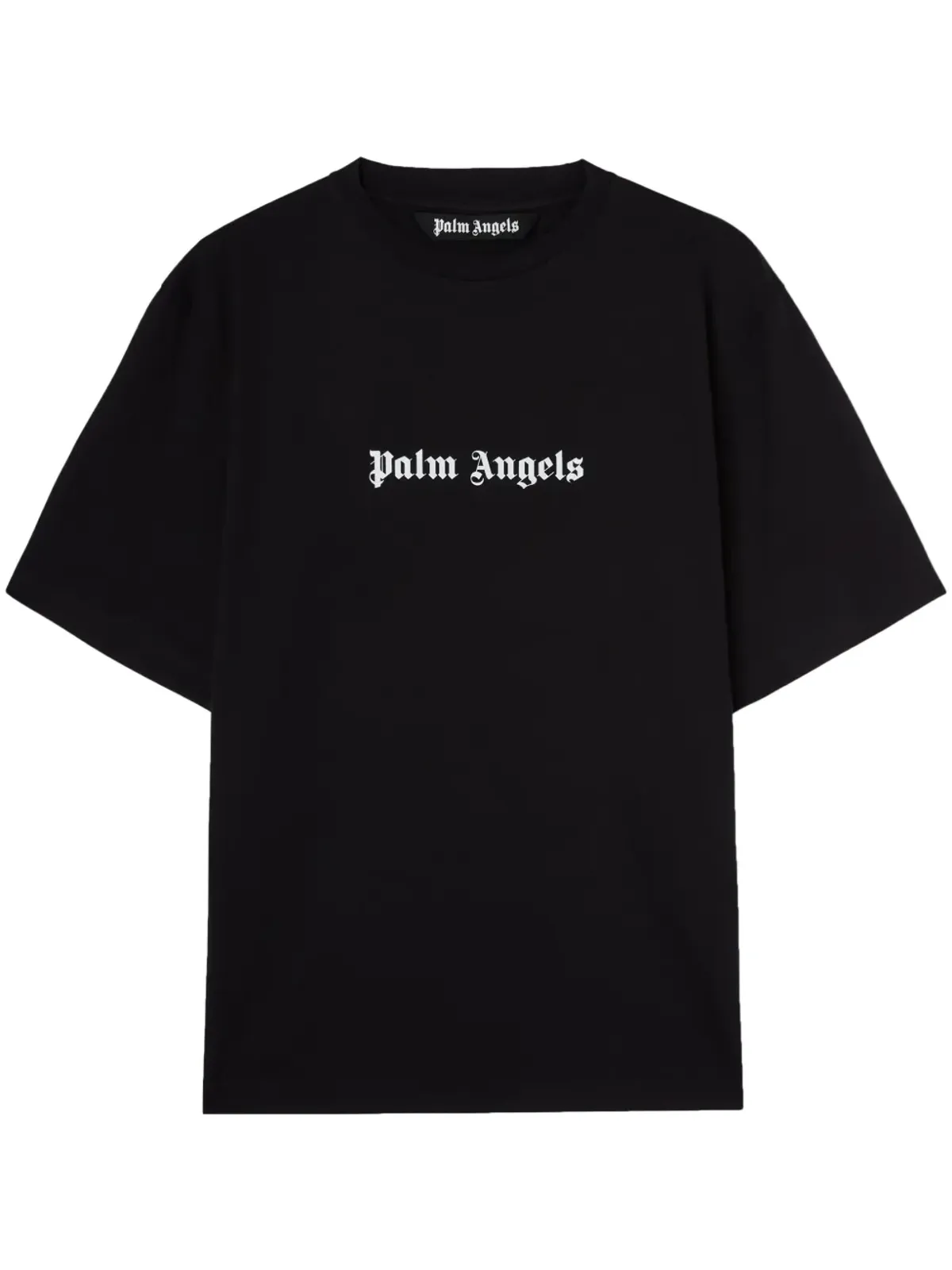 Palm Angels プリント入りコットン Tシャツ - ブラック - 画像1