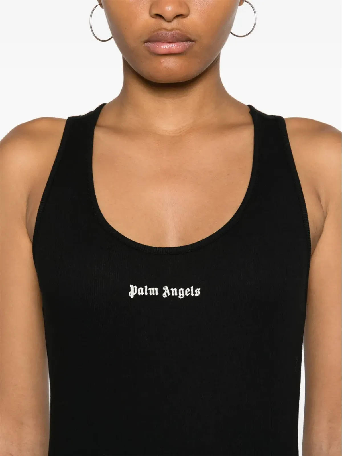 Palm Angels クラシック ロゴ タンクトップ - ブラック - 画像5