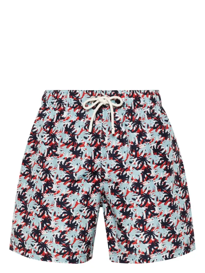 Palm Angels Palm Angels パームス カモプリント スイムショーツ - ブルーの商品画像
