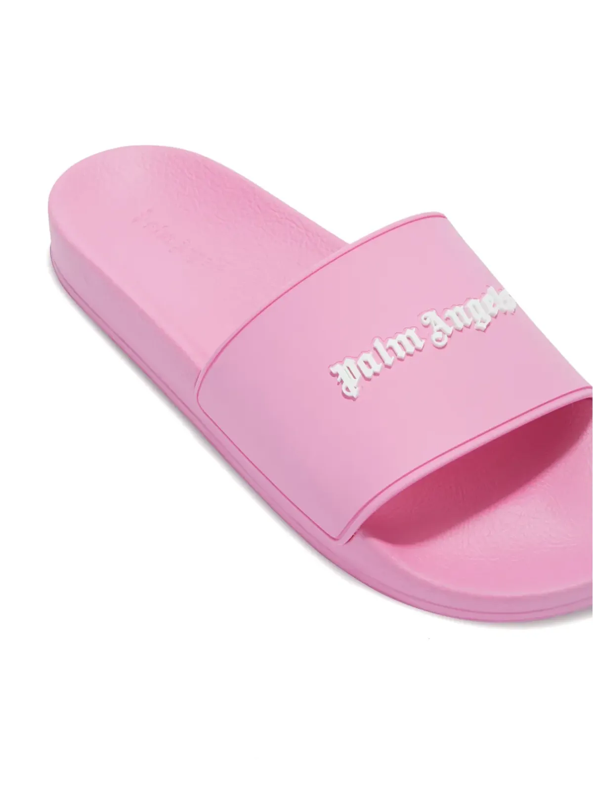Palm Angels ロゴエンボス プールサイドスライド - 画像4