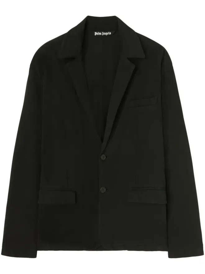 Palm Angels Palm Angels シングルブレスト コットンブレザーの商品画像