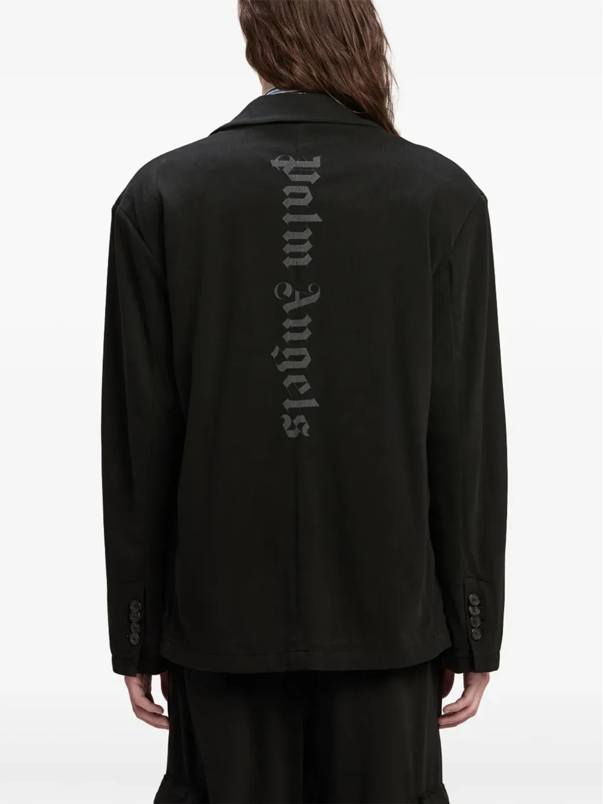 Palm Angels シングルブレスト コットンブレザー - 画像5