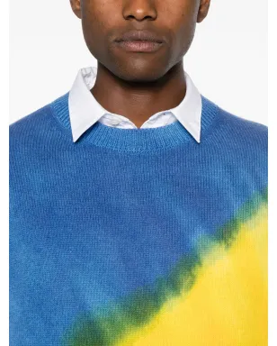 The Elder Statesman グラデーション・シンプル・カシミヤセーター - サムネイル5