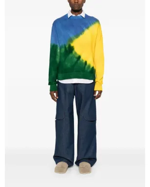 The Elder Statesman グラデーション・シンプル・カシミヤセーター - サムネイル2