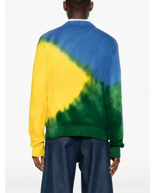 The Elder Statesman グラデーション・シンプル・カシミヤセーター - サムネイル4