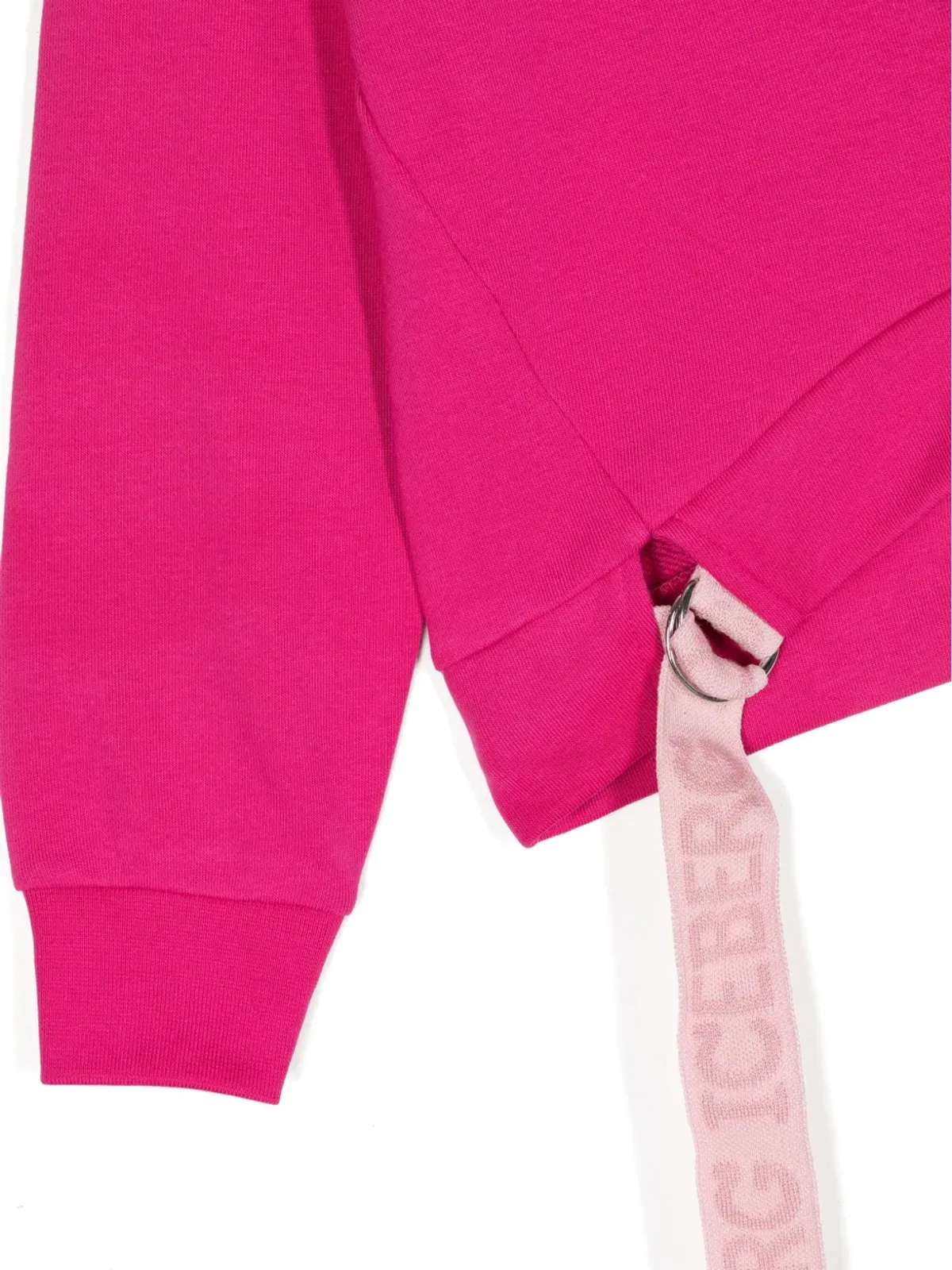 Iceberg Kids 刺繍ロゴリボン付きスウェットシャツ - Pink - 画像3
