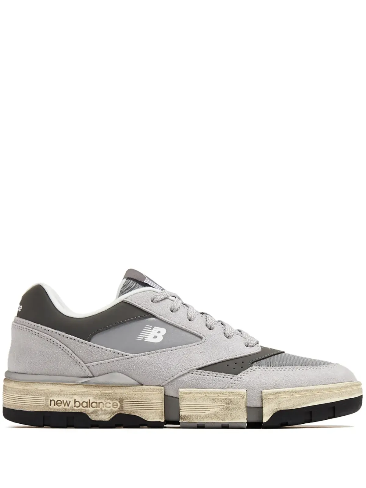 New Balance x MSFTSrep スエードスニーカー - グレー - 画像1