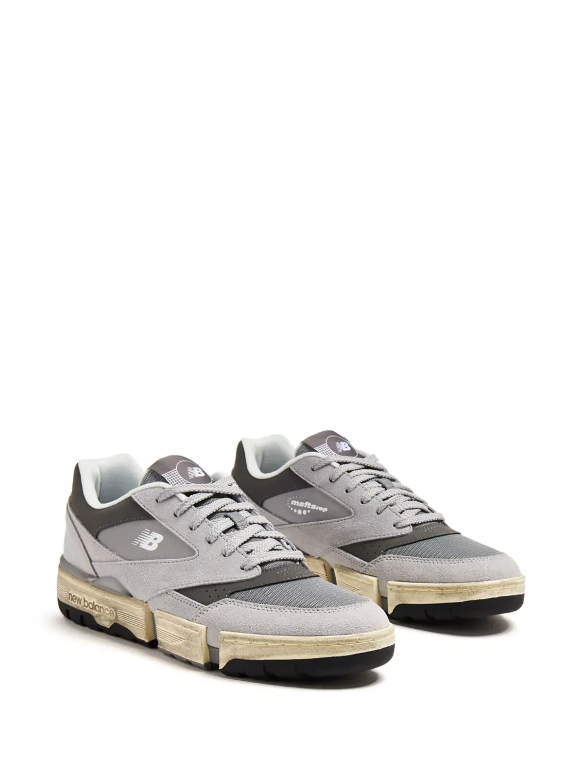 New Balance x MSFTSrep スエードスニーカー - グレー - 画像2