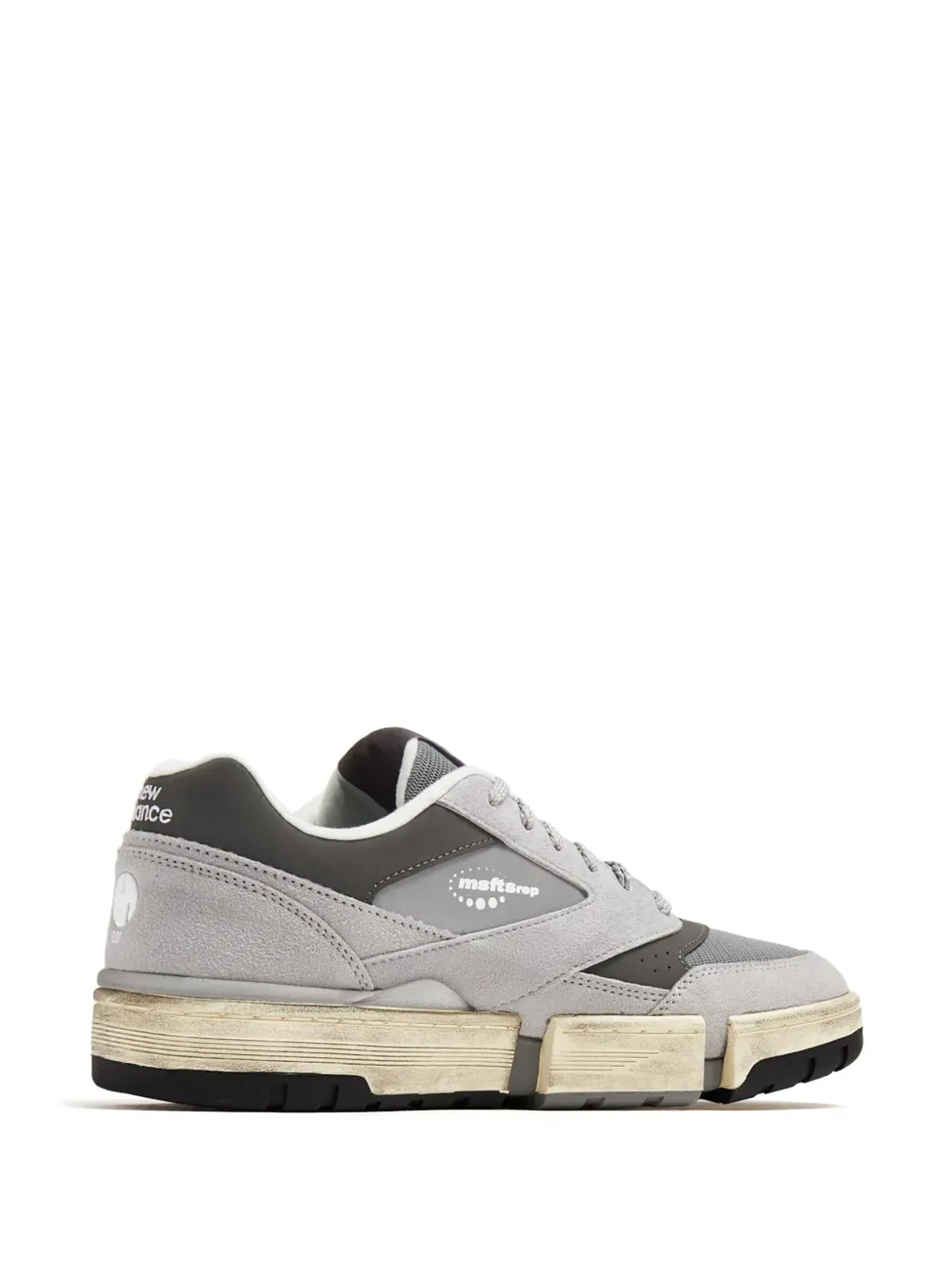 New Balance x MSFTSrep スエードスニーカー - グレー - 画像3