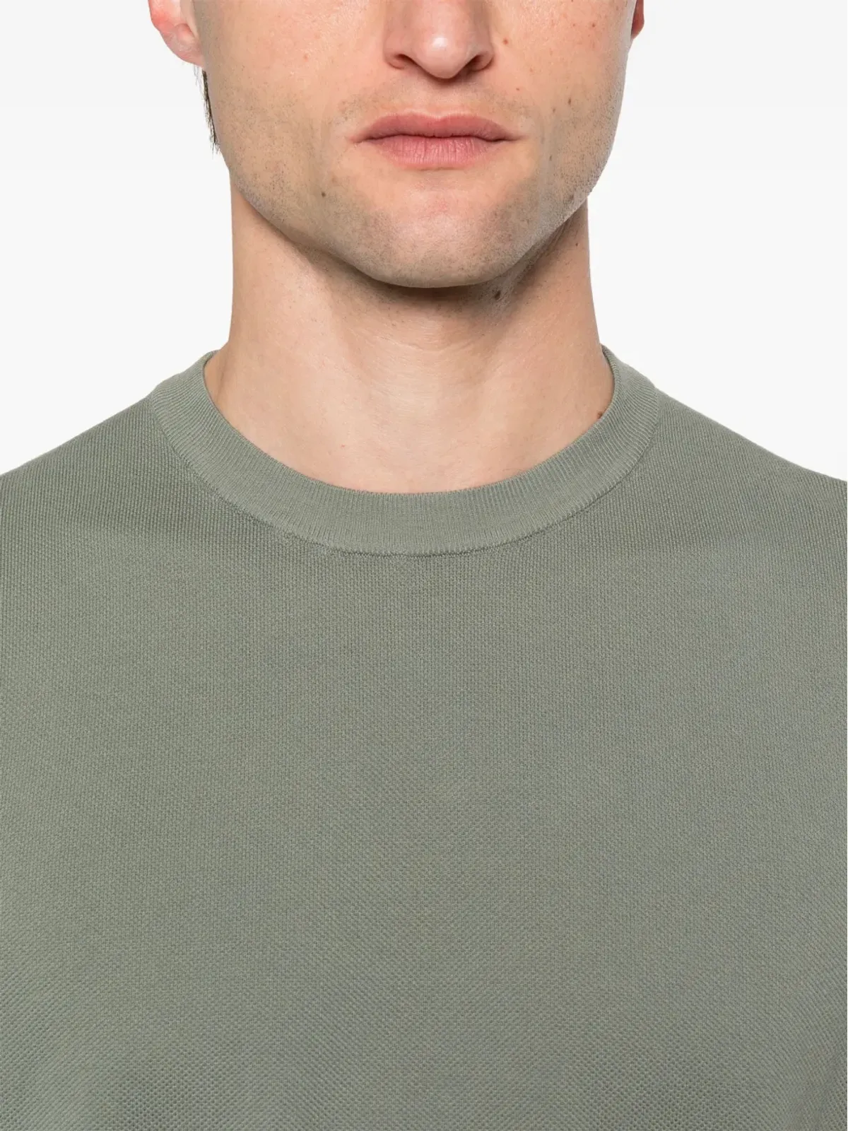 ERALDO ピケコットンTシャツ - グリーン - 画像5
