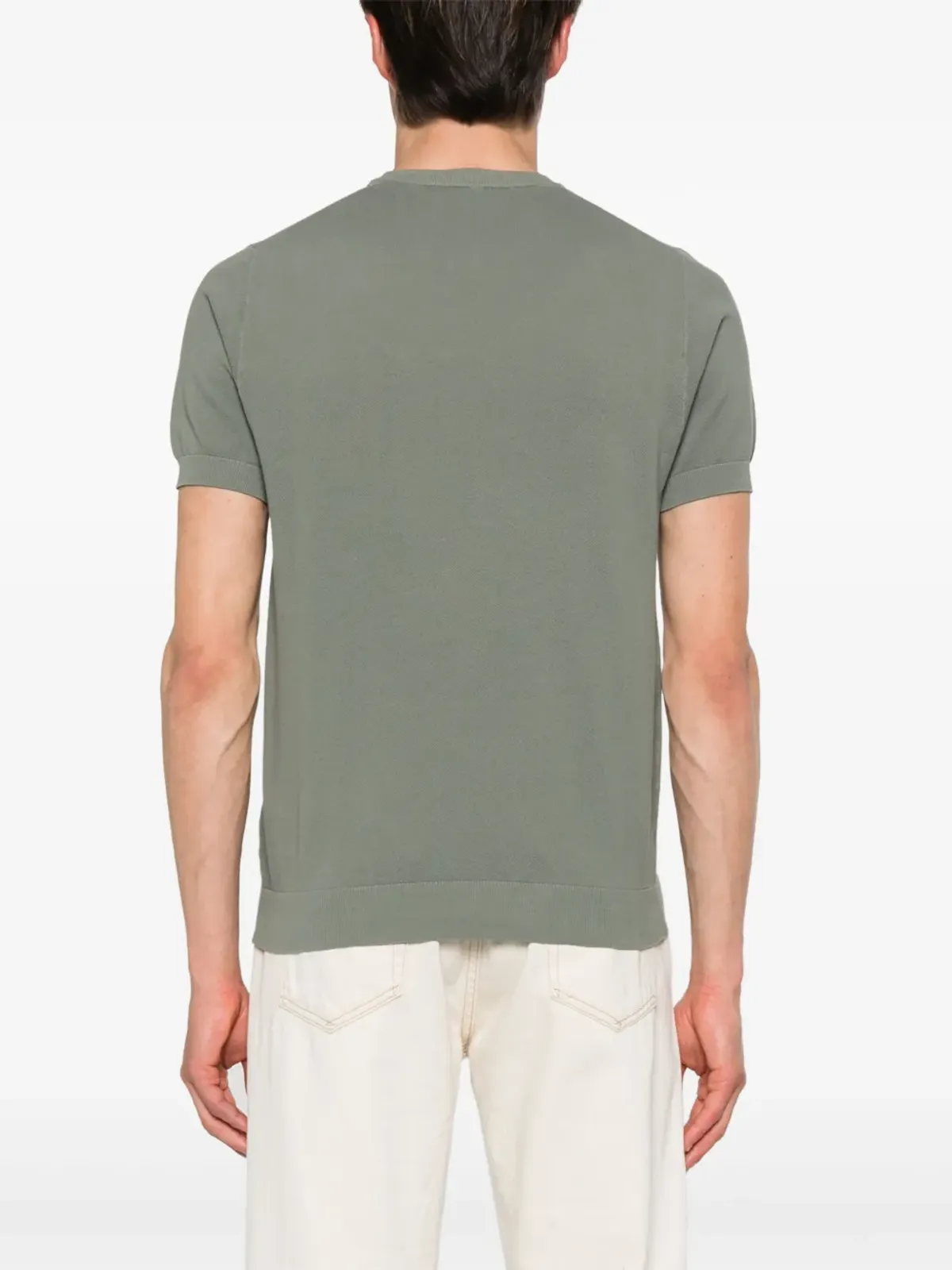 ERALDO ピケコットンTシャツ - グリーン - 画像4