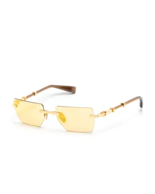 Balmain Eyewear ピエール ジオメトリックフレーム サングラス - サムネイル2