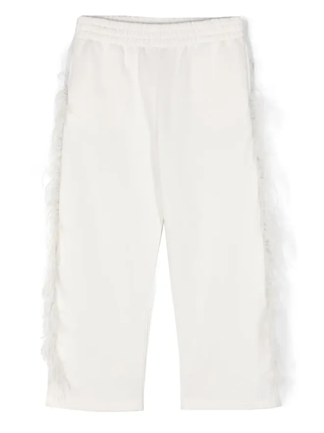 Andorine Andorine フェザー付きオーガニックコットントラウザーの商品画像