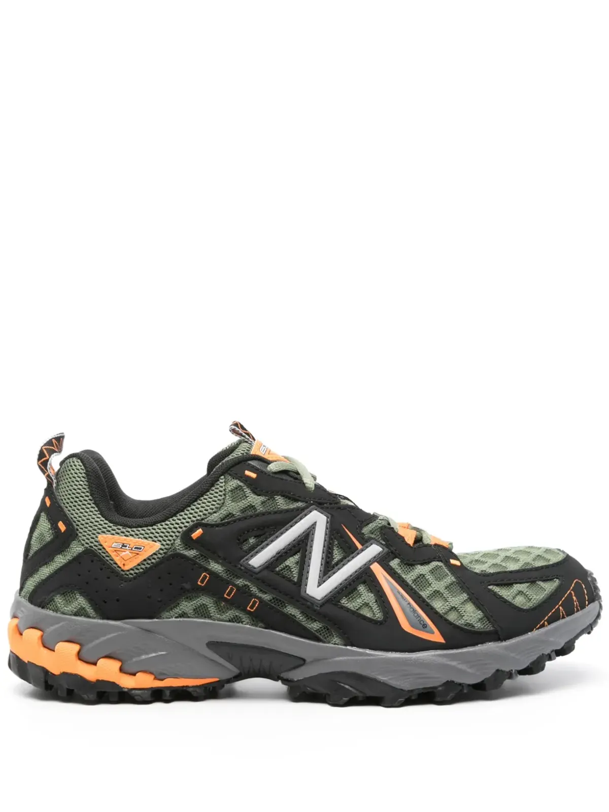 New Balance 610v1 パネル付きスニーカー グリーン - 画像1