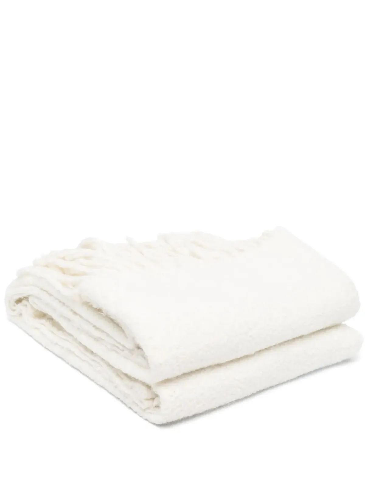 alonpi cashmere ホワイトのスノーブランケット - 画像1