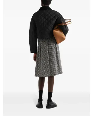 Prada キルティング Re-Nylon ジャケット ブラック - サムネイル3