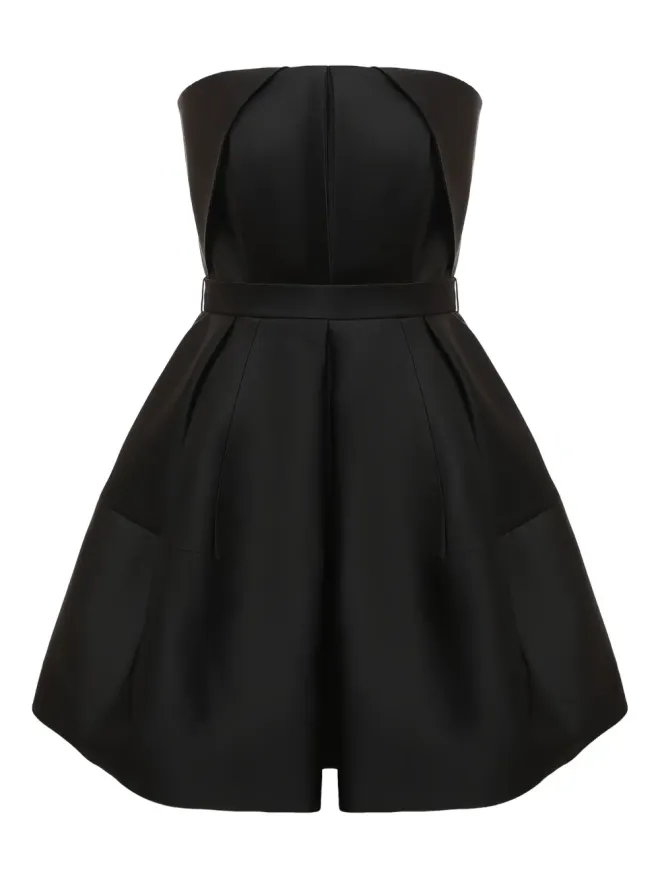 Dice Kayek Dice Kayek ストラップレス プリーツ ミニドレスの商品画像