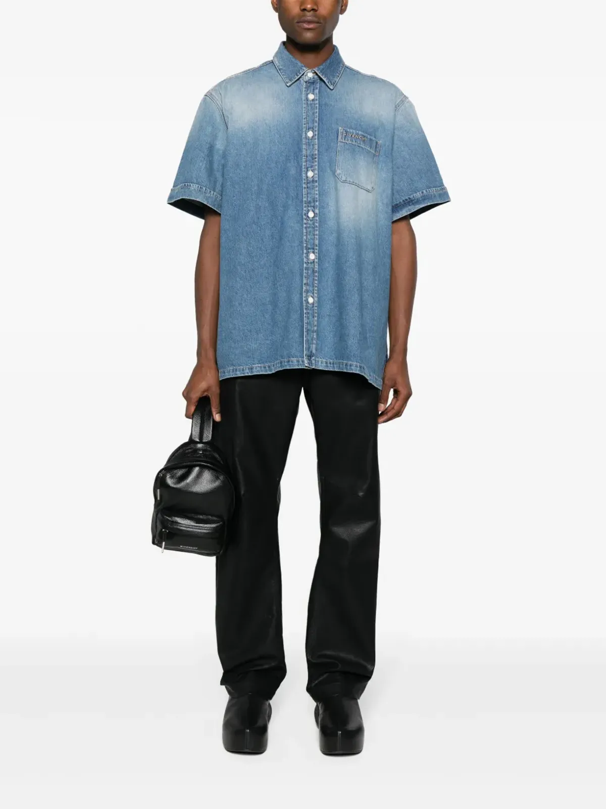 Givenchy クラシックカラー デニムシャツ - 画像2
