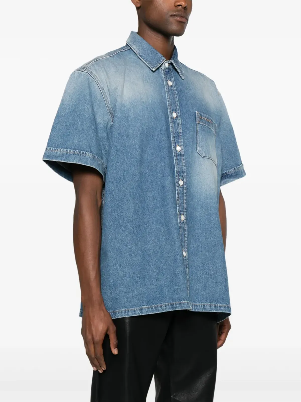 Givenchy クラシックカラー デニムシャツ - 画像3
