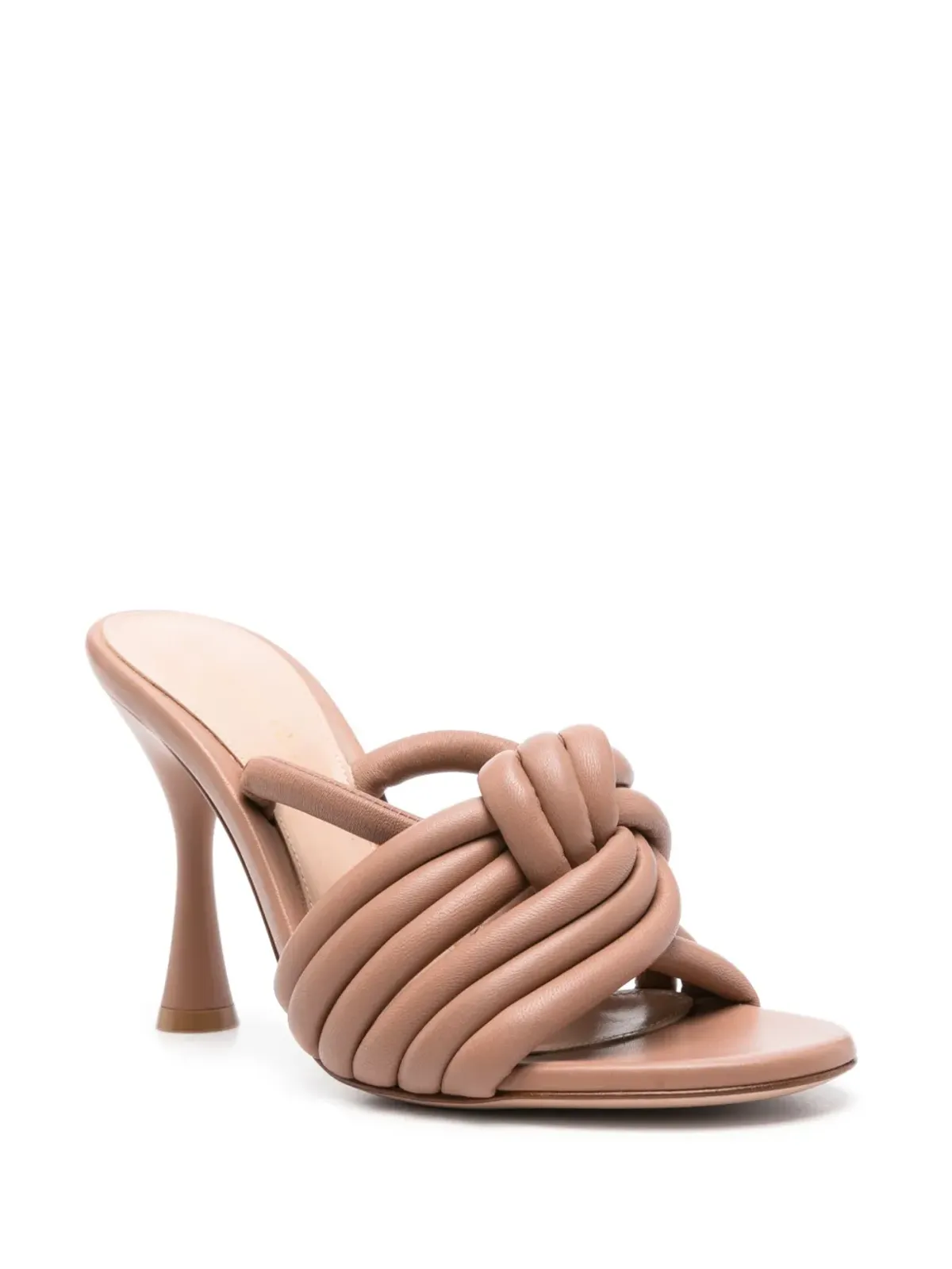 Gianvito Rossi オッタヴィア オープントゥ サンダル - ベージュ - 画像2