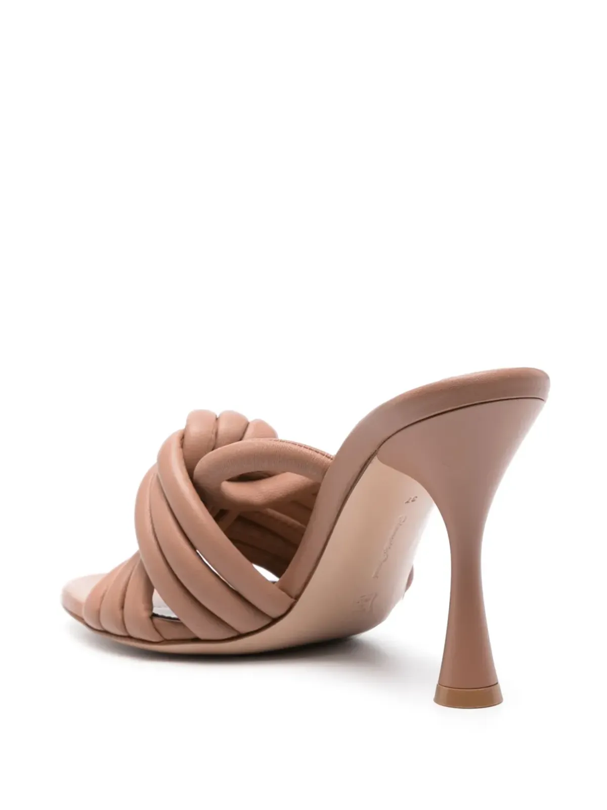Gianvito Rossi オッタヴィア オープントゥ サンダル - ベージュ - 画像3