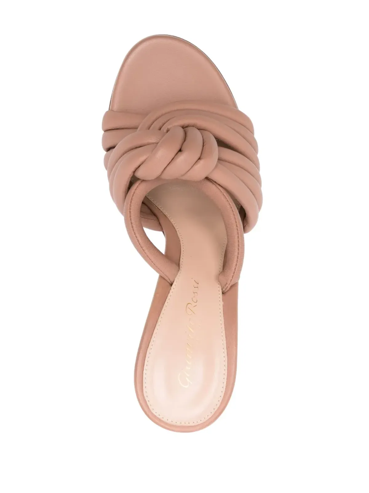 Gianvito Rossi オッタヴィア オープントゥ サンダル - ベージュ - 画像4