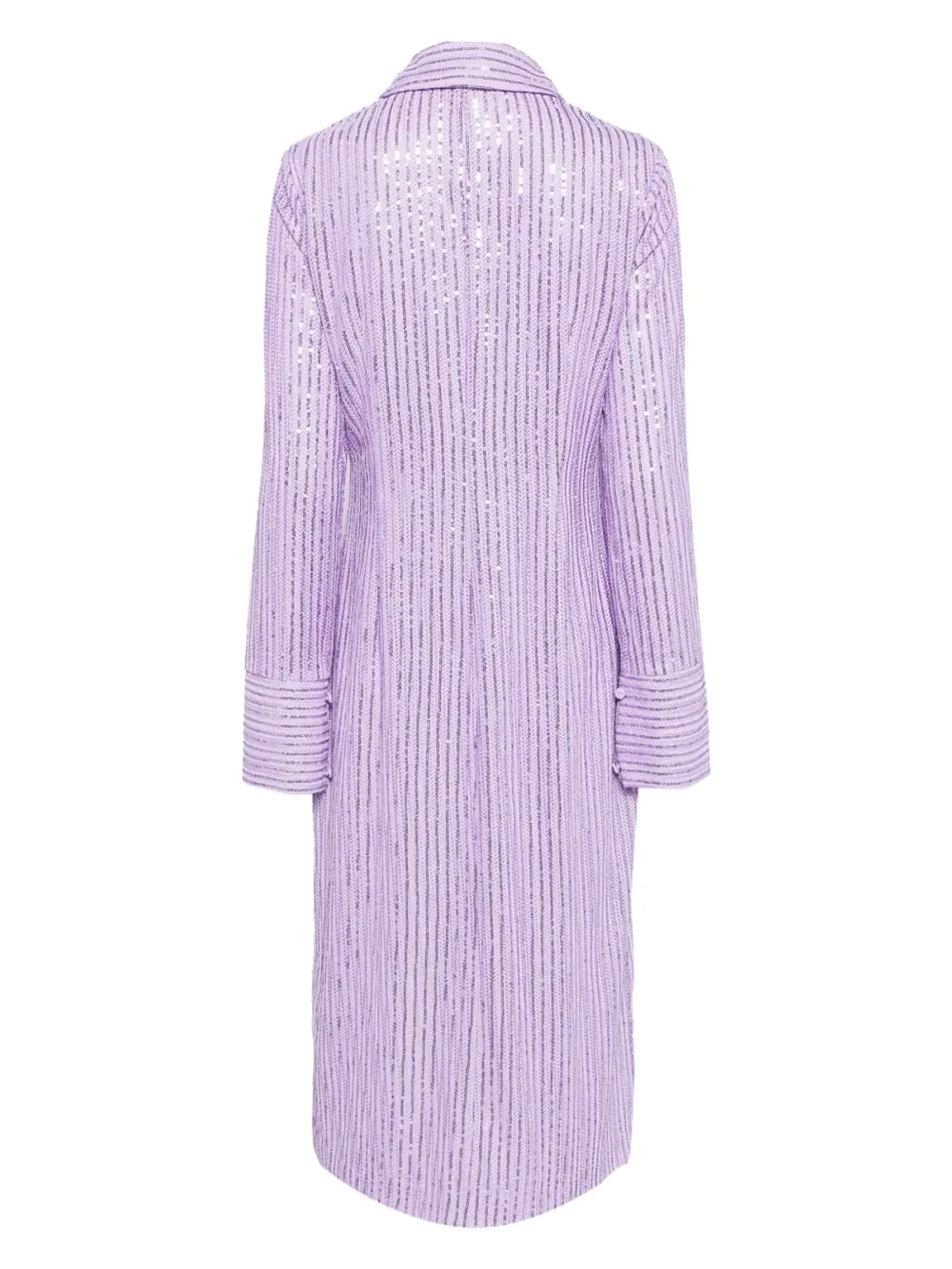 Stine Goya Sonja sequin-embellished shirtdress - Purple - 画像2
