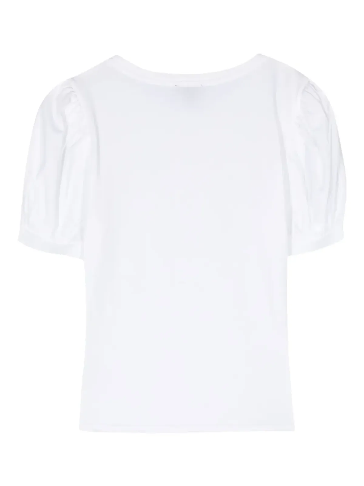 PAIGE Matcha puff-sleeve T-shirt - White - 画像2